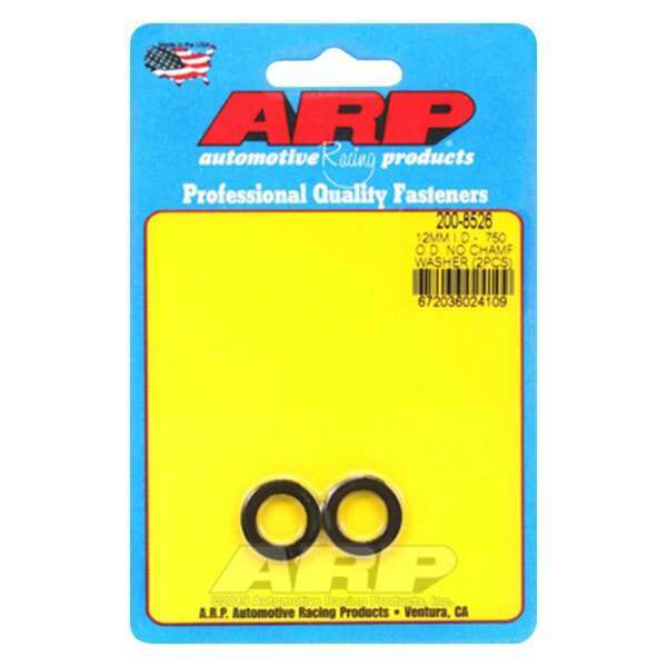 ARP M12 ID .750 OD no chamfer washers - 200-8526