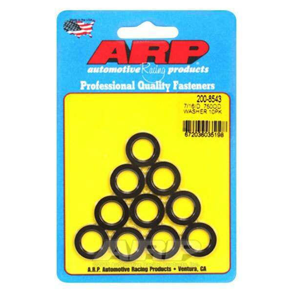 ARP 7/16 ID .750 OD black washers - 200-8543