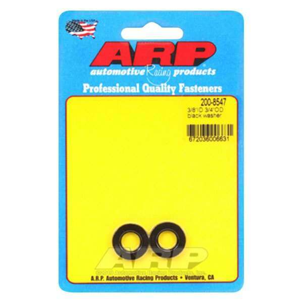 ARP 3/8 ID 3/4 OD black washers - 200-8547