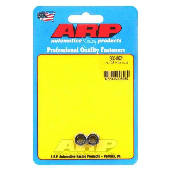 ARP 1/4-28 hex nut kit - 200-8621