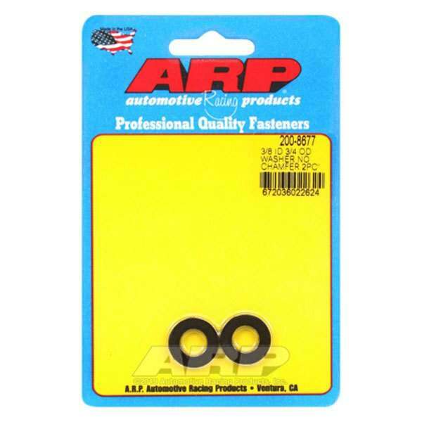 ARP 3/8 ID 3/4 OD black washers - 200-8677