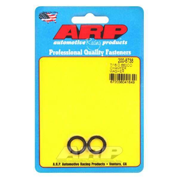 ARP 7/16 ID .660 OD chamfer black washer - 200-8718