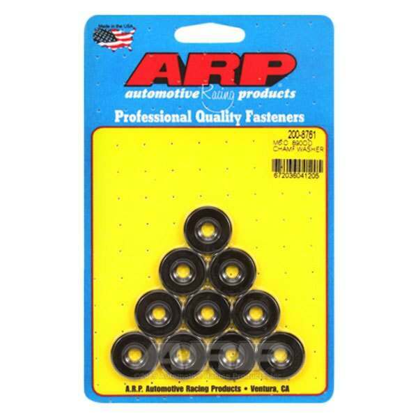 ARP M6 ID .890 OD black washers - 200-8761