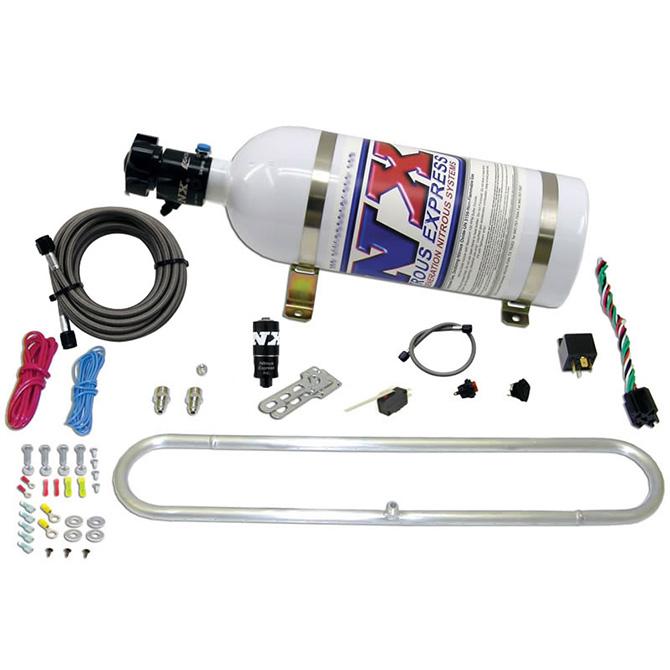 Nitrous Express N-Tercooler System W/ 10Lb Bottle (Remote Mount Solenoid) - 20000R-10