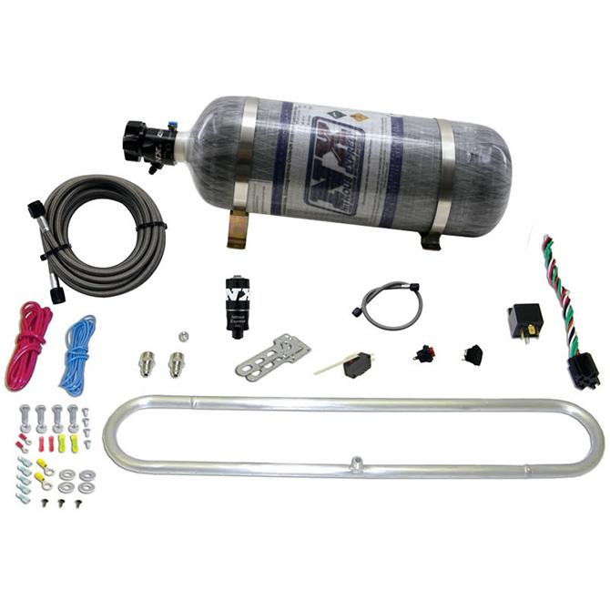 Nitrous Express N-Tercooler System W/ Composite Bottle (Remote Mount Solenoid) - 20000R-12