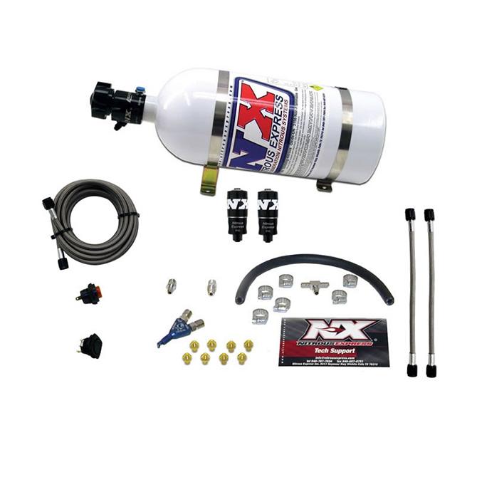 Nitrous Express EFI Single Nozzle Piranha System w/ 10 lb Bottle