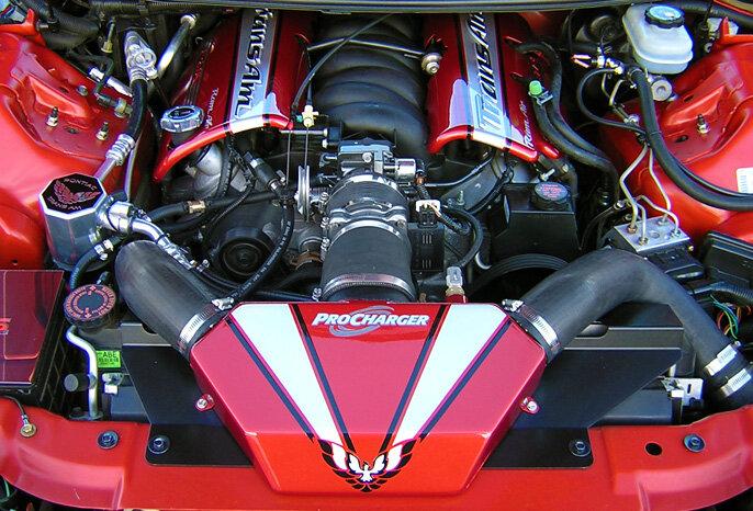 ProCharger Intercooled Serpentine Race Kit with D-1SC (8 rib, spring Tensioner) (1999-2002 Camaro/Firebird) - 1GJ204-SCI