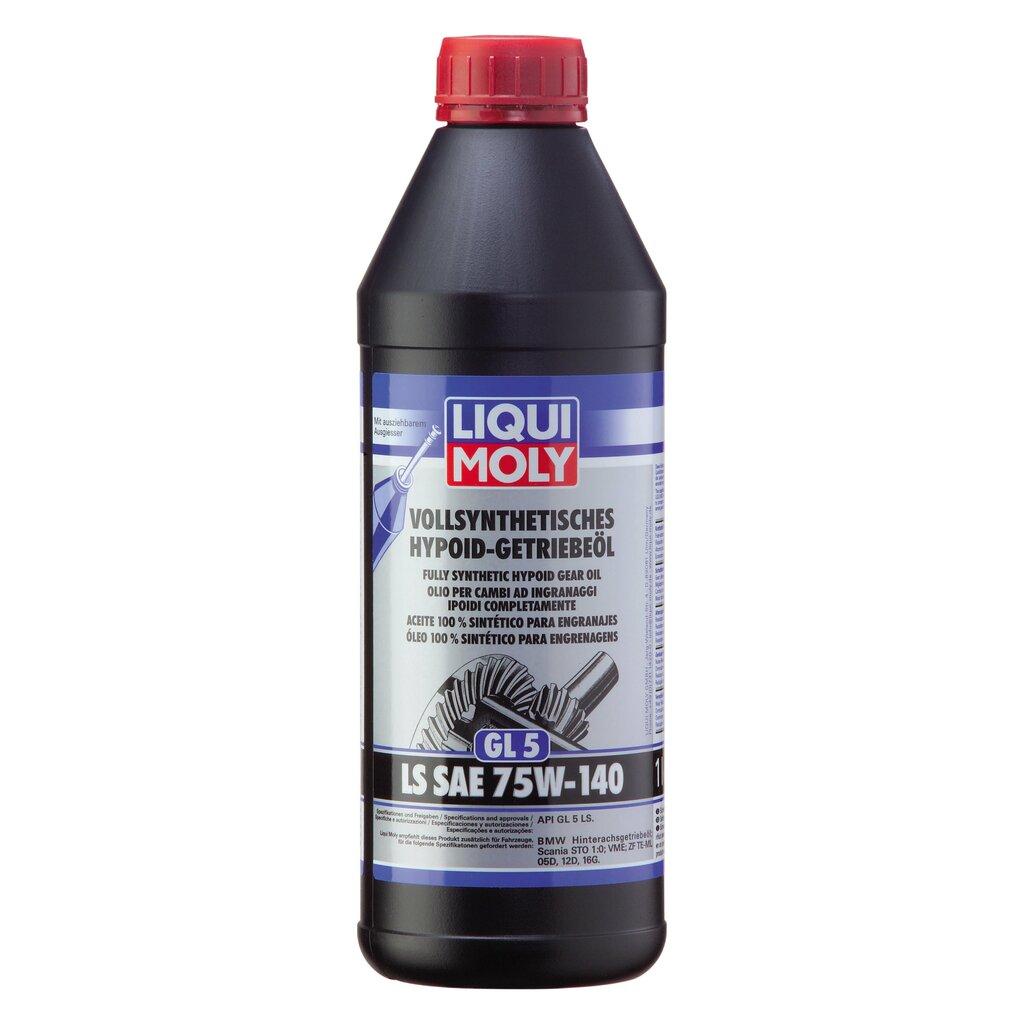 LIQUI MOLY Fully Synthetic Hypoid Gear Oil (GL5) LS SAE 75W-140 - 1 Liter (Case of 6) - 20042
