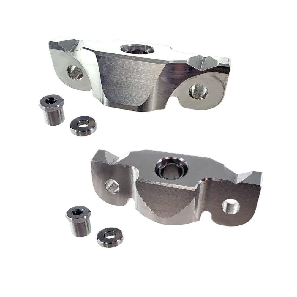 UPR Products Billet Rear Shock Mount for M10-1.5 Thread Stock/ Ford Racing/ Vi-King Shocks (2006-2026 Mustang) - 2006-21