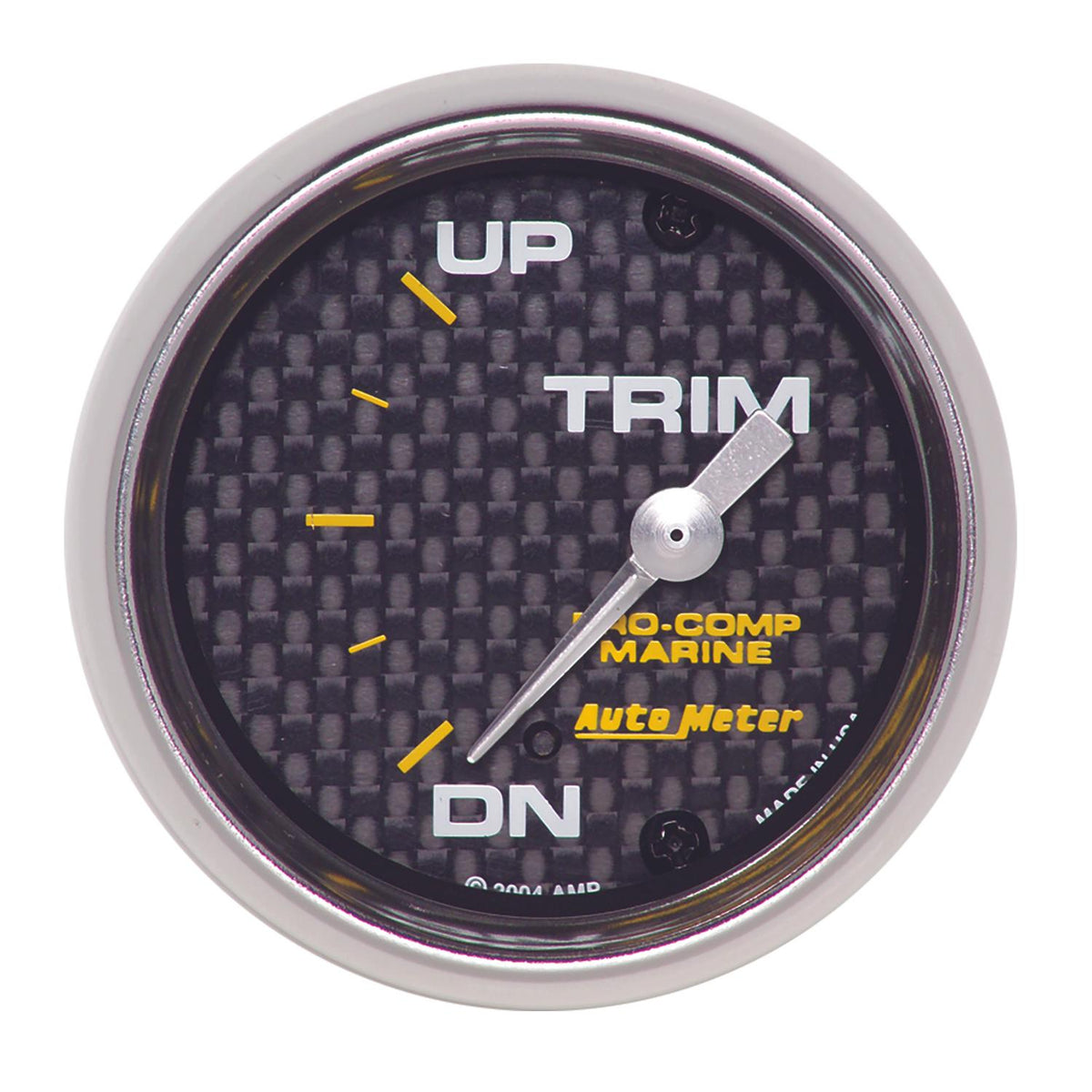 Auto Meter 2-1/16" TRIM LEVEL, UP/DOWN, MARINE CARBON FIBER - 200766-40