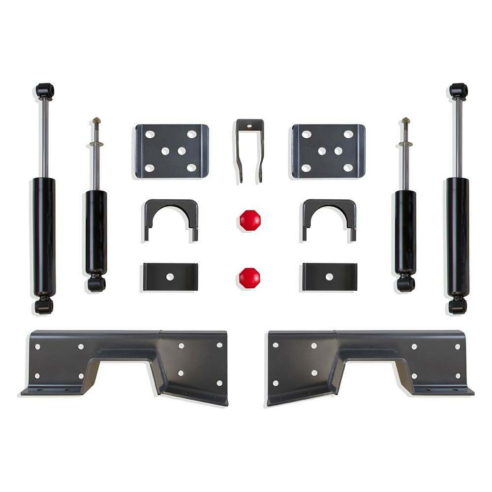 MaxTrac Rear Flip Kit, C-Notch, Angle Corrector, (4) Maxtrac Shocks - 200960