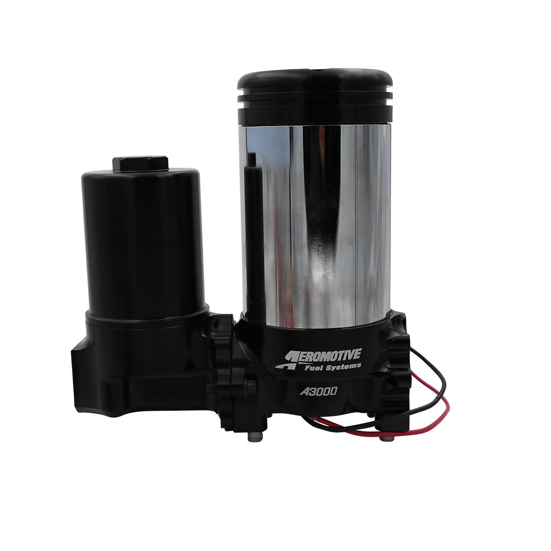 Aeromotive A3000 Drag Race Carbureted Fuel Pump and Filter - 11223
