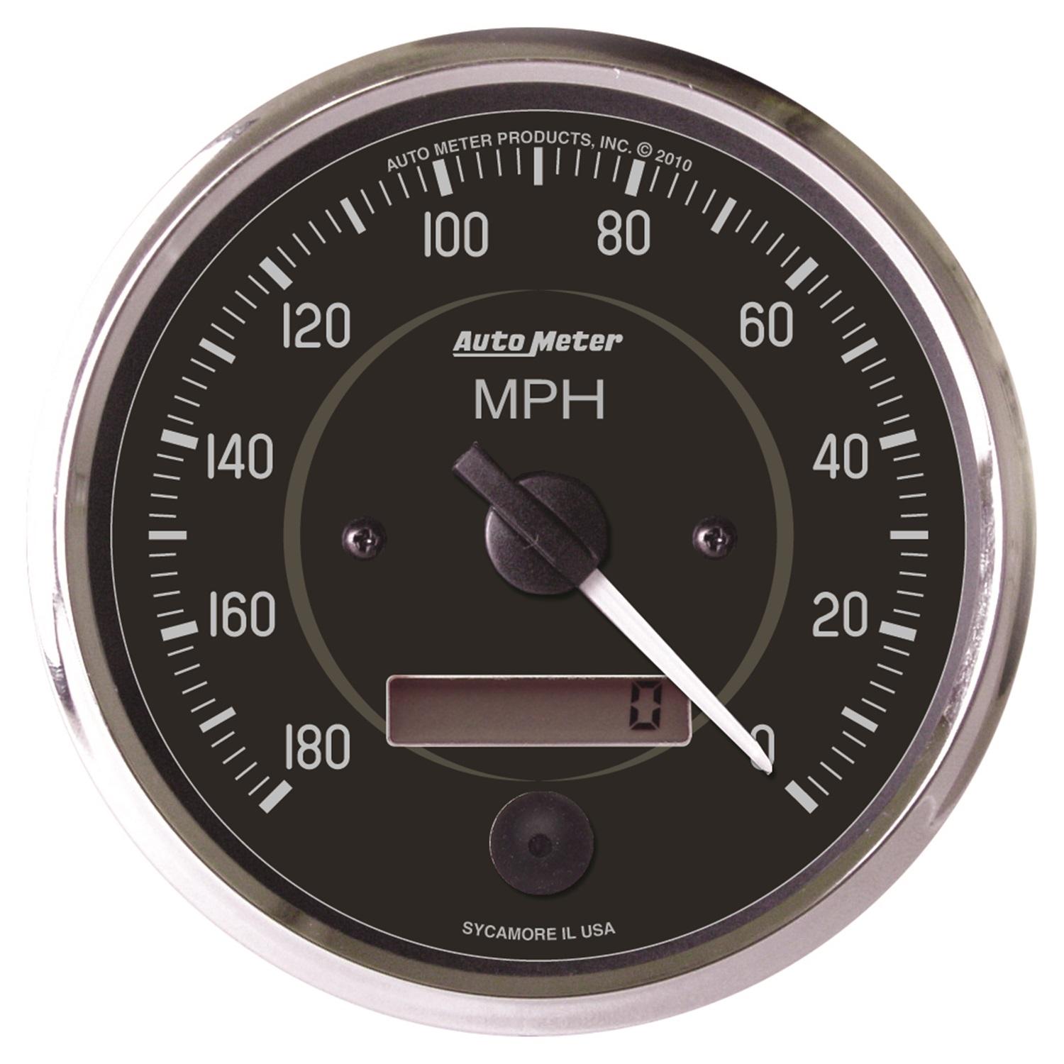 Auto Meter 4" SPEEDOMETER, 0-180 MPH, COBRA - 201013