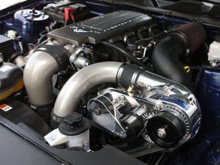 Procharger 1FP213-F1 2005-2010 Mustang GT Intercooled 12 Rib Serpentine Race Kit w/ F1A