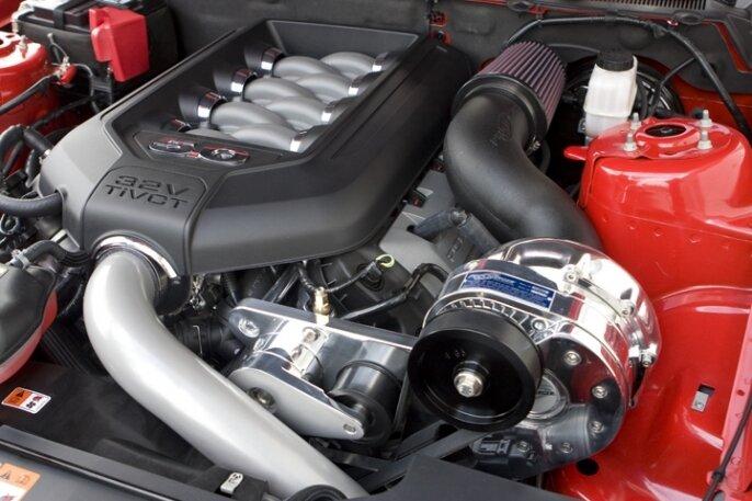 Procharger 1FR211-SCI 2011-2014 Mustang GT 5.0L Intercooled Supercharger System with P-1SC-1 (Shared Drive)