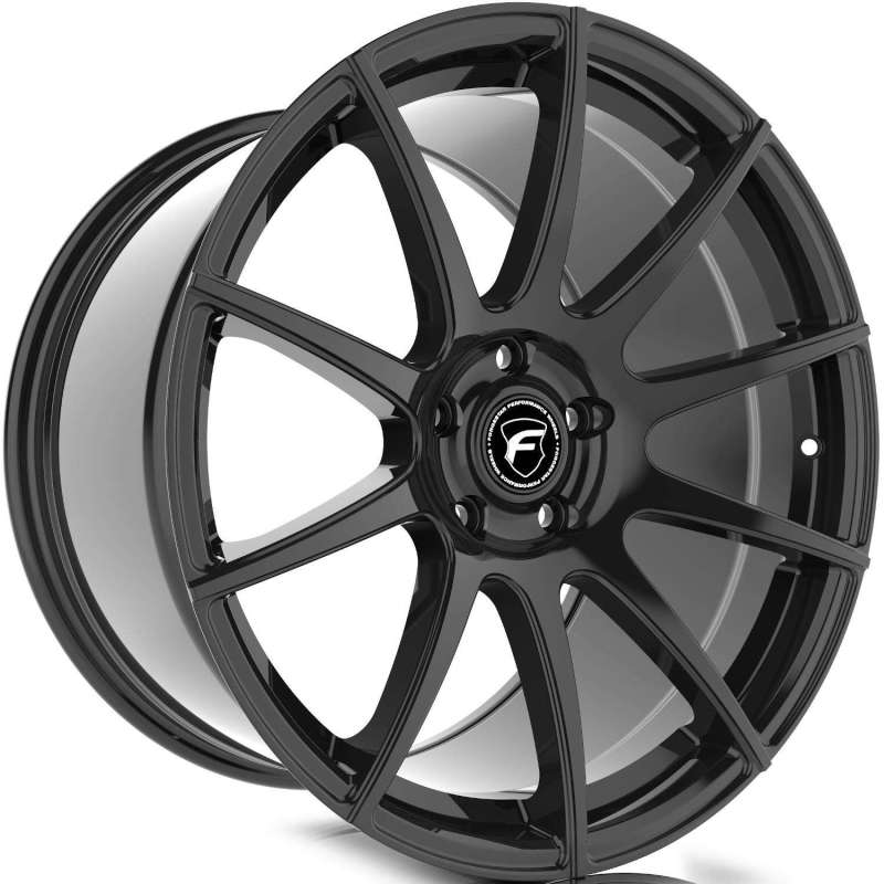 Forgestar 19x10 CF10 DC 5x120.65 ET30 BS6.7 Gloss BLK 70.4 - F20190062P30