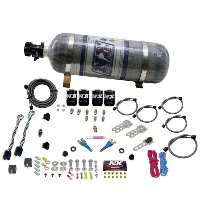 Nitrous Express Ford Efi Dual Stage (50-75-100-150Hp X 2) With Composite Bottle - 20124-12