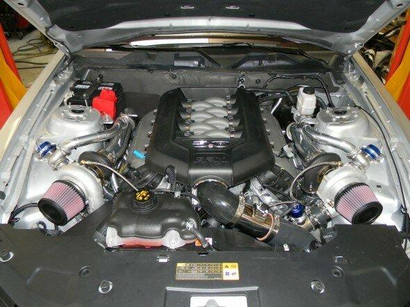 Hellion Twin Turbo System (2011-2014 Mustang GT) - HT-1114GT-TT