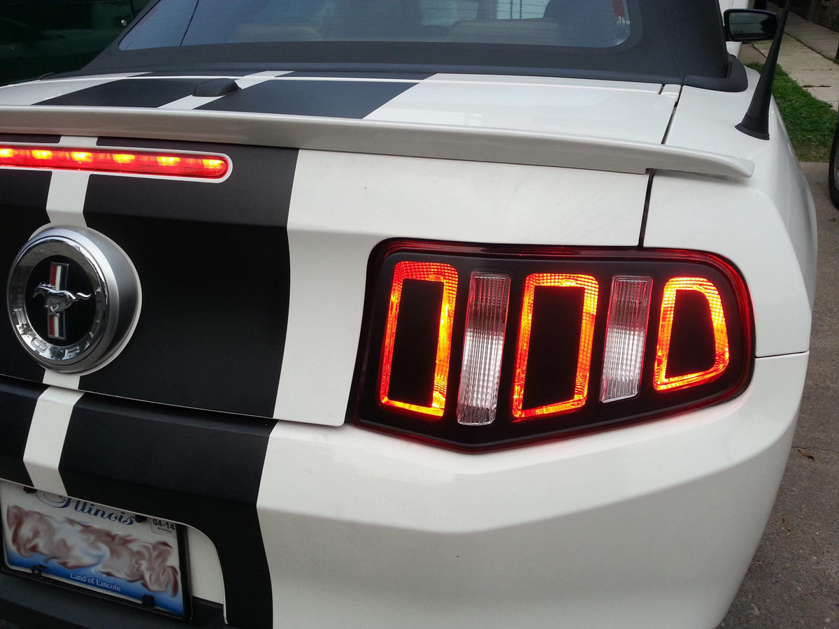 Anchor Room 2013 Style Tail Light Conversion Kit (2010-2012 Mustang) - 10FM_13TL