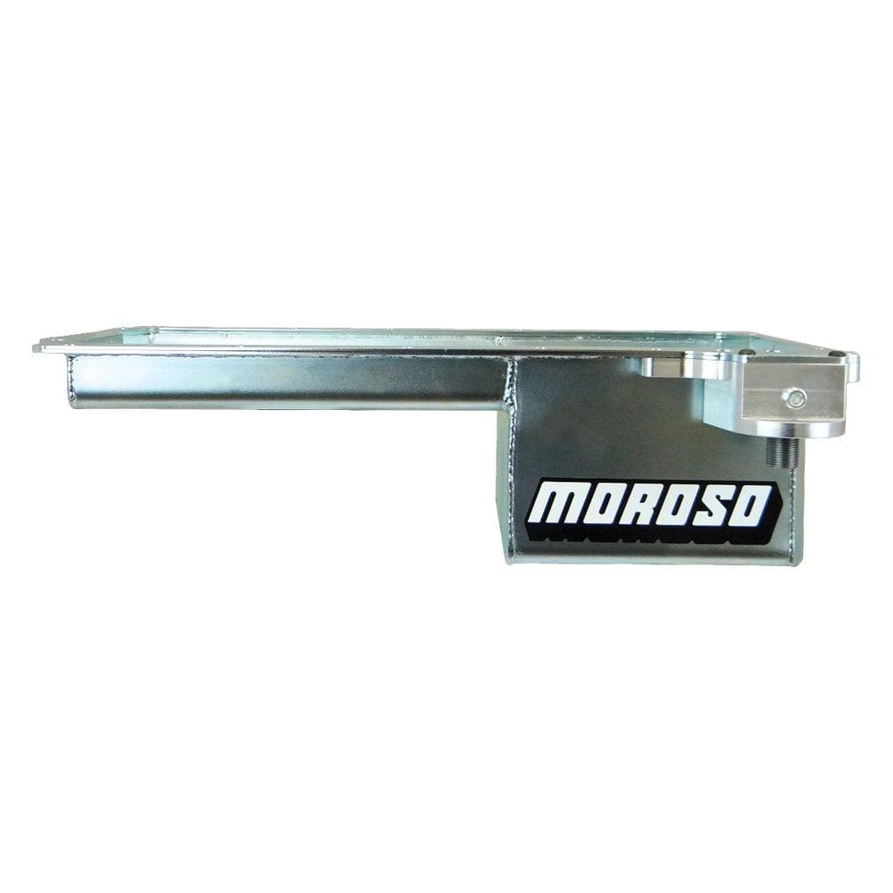 Moroso Oil Pan, Gm Ls, Swap, Rear Sump, Straight Sump, Spin-On Oil Filter Adapter - 20145