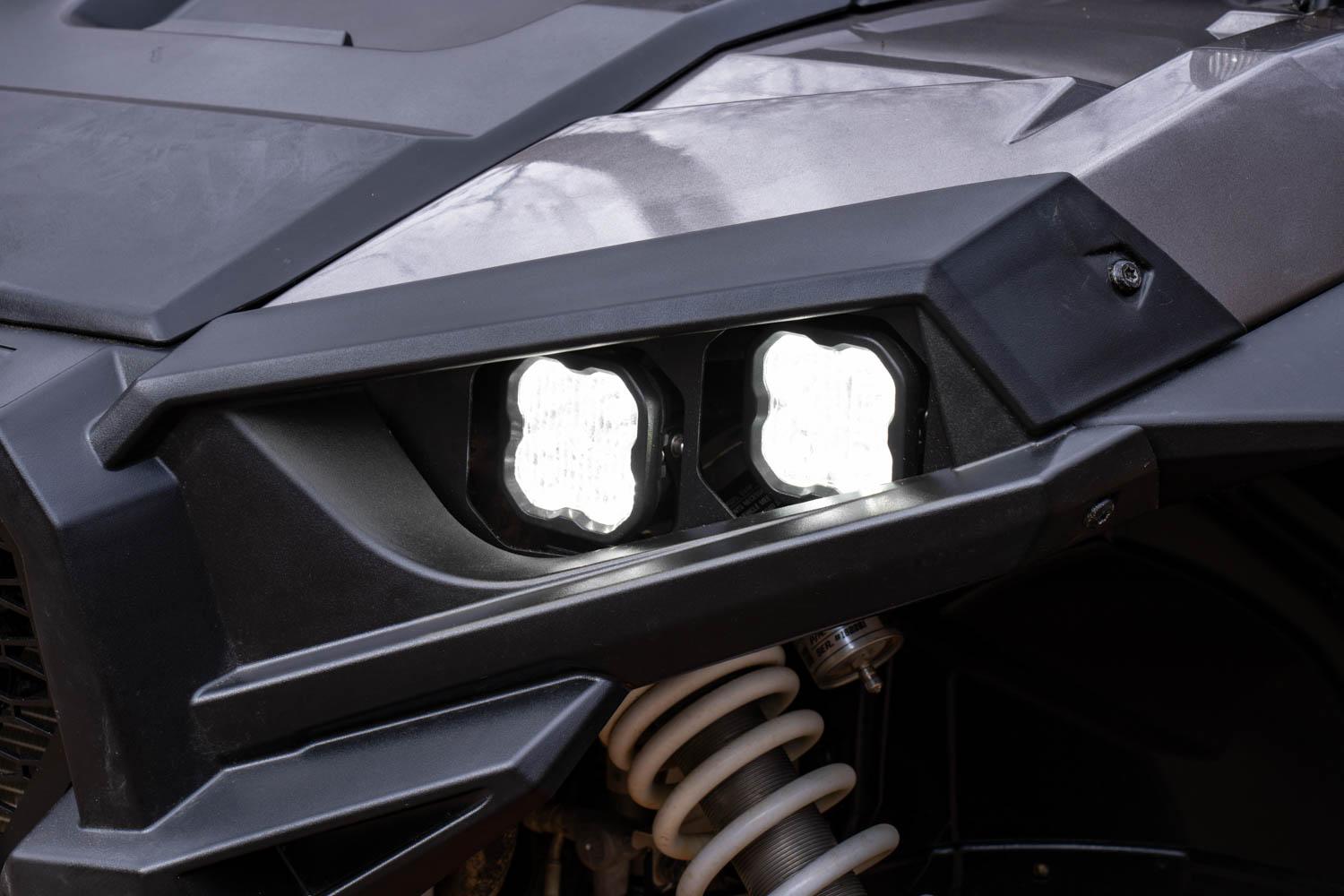 Diode Dynamics SS3 LED Headlight Kit for 2014-2023 Polaris RZR XP, Sport White ABL - DD7843