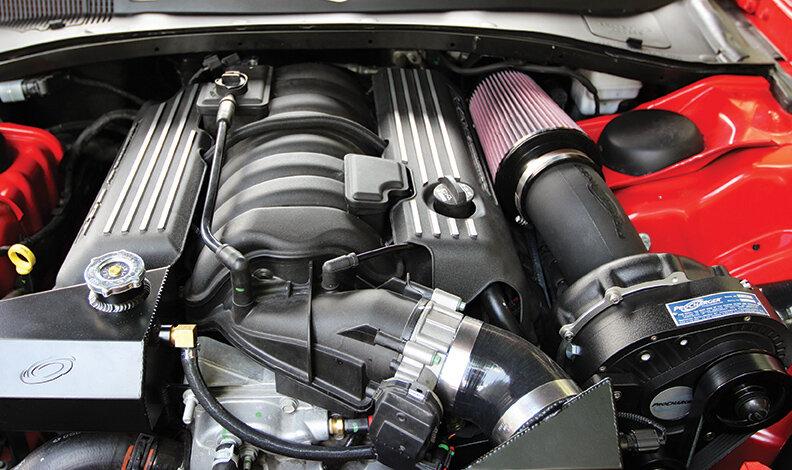 ProCharger Stage II Intercooled Tuner Kit with P-1SC-1 (2015-2021 Charger 6.4L) - 1DI405-SCI