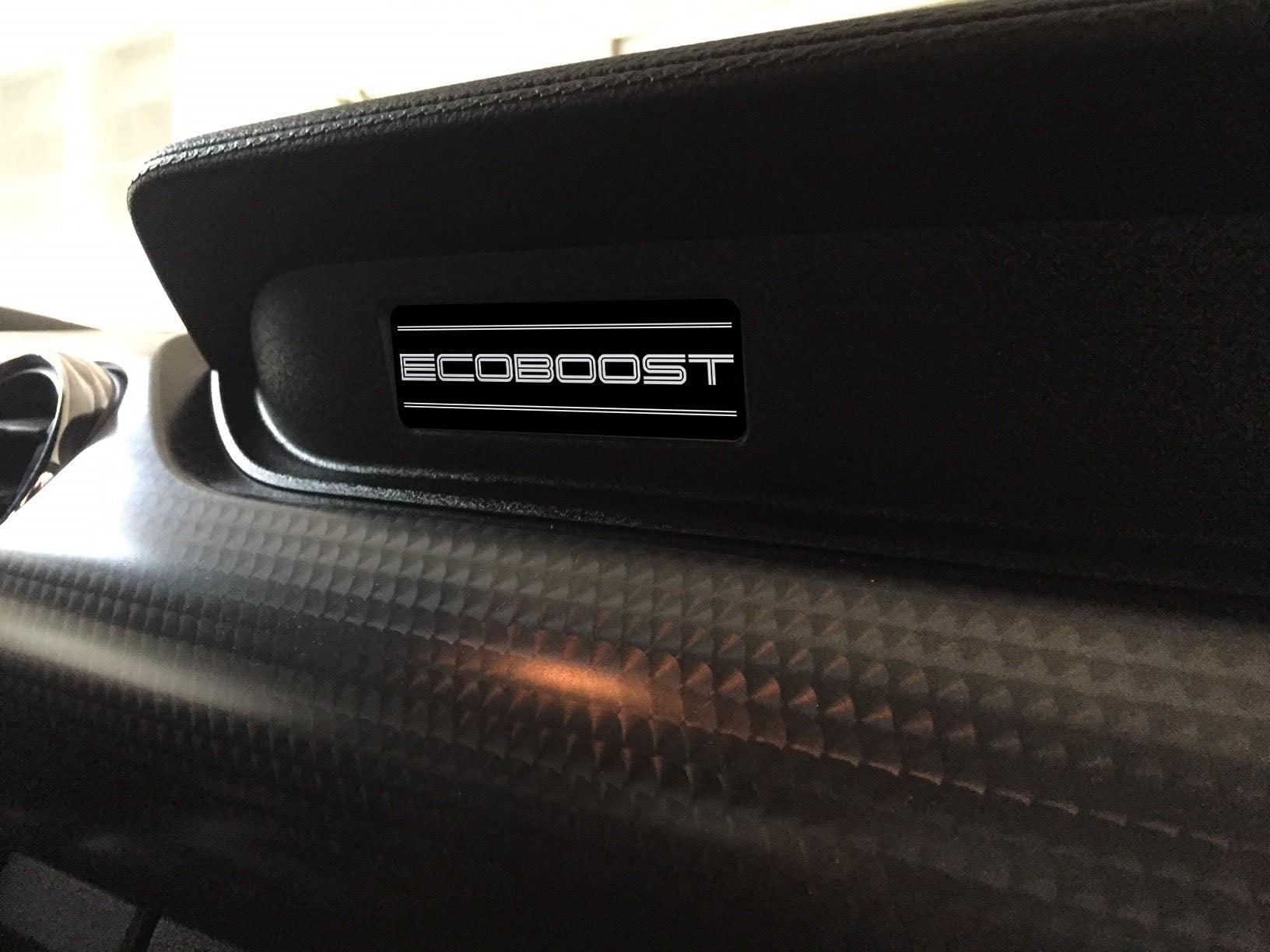 Anchor Room Aluminum Dash Plate [S34] EcoBoost  (2015-2017 Mustang) - 15FM_DP_S34