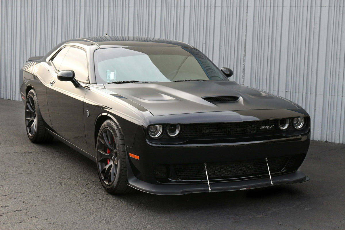 APR Carbon Fiber Wind Splitter With Rods (2015-up Challenger Hellcat) - CW-723151