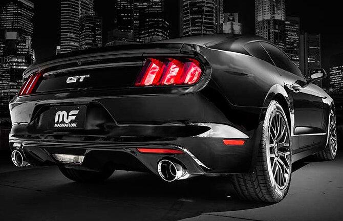 Magnaflow 2015+ S550 Mustang GT 3" Race Axleback w/4.5" Polished Tips