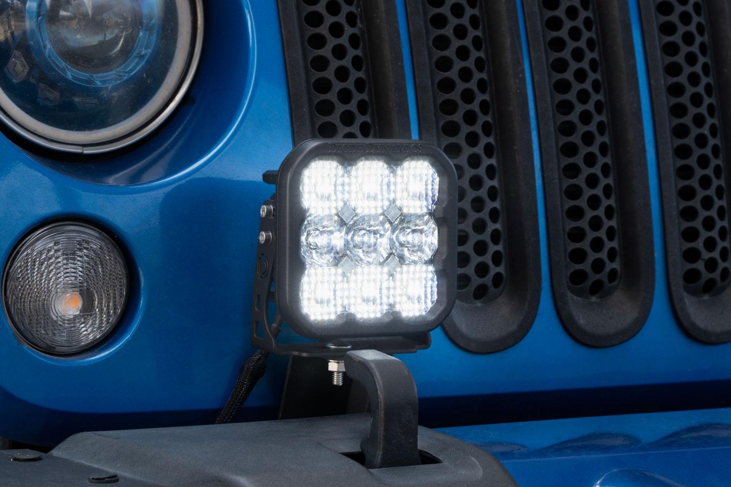 Diode Dynamics Jeep JK SS5 CrossLink Bumper Lightbar Kit Sport Driving Diode Dynamics - DD7276