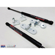 White 2016-2017 Ford Focus RS Hood Lift Kit