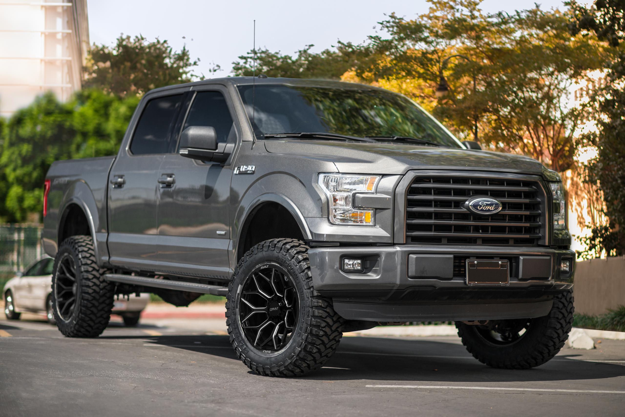Built Off-Road BTO-4 Wheel - 20x10, 5x127-5x139, Gloss Black Milled - 201010H-19BT04BM