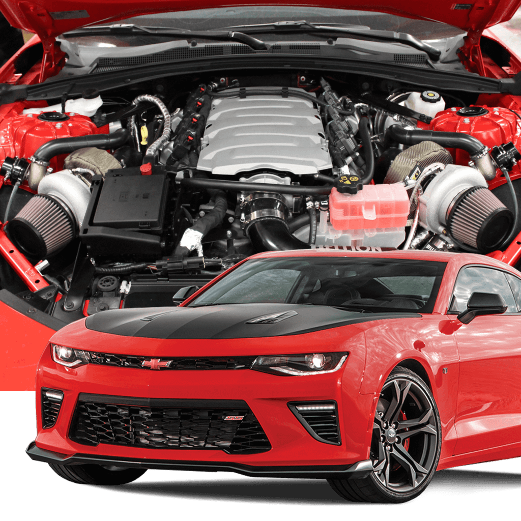 Hellion Twin Turbo System (2016+ Chevrolet Camaro SS LT1) - HT-1617CAM-TT