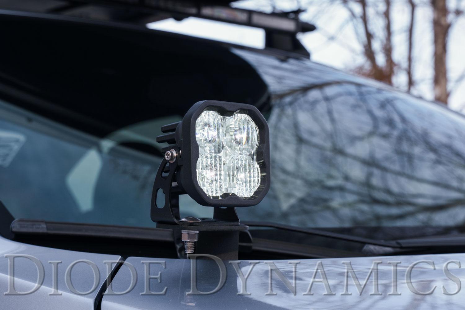 Diode Dynamics SS3 LED Ditch Light Kit for 15-20 Subaru WRX/STi Pro Yellow Driving Diode Dynamics (2015-2020 WRX STI, WRX) - DD6615