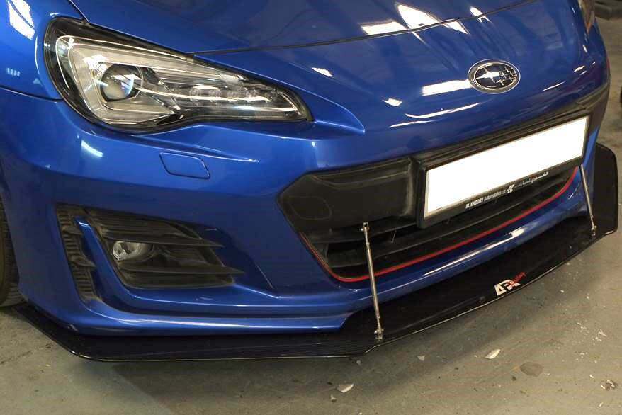 APR Carbon Fiber Wind Splitter With Rods (2017-up BRZ) - CW-827012