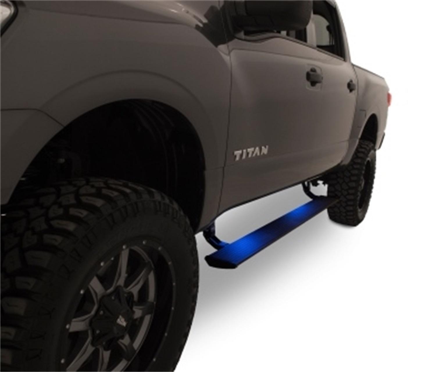 AMP Research PowerStep Electric Running Board - 16-19 Nissan Titan/Titan XD, All Cabs (2016-2019 Titan XD, Titan) - 75120-01A