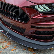 APR Carbon Fiber Wind Splitter With Rods (2018--2023 Saleen Mustang) - CW-201895