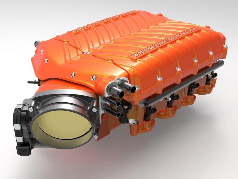 Whipple Stage 2 3.0L Supercharger Kit - 800+ HP Complete System for 2021 Mach 1 Mustang (WK-2627S2-30)
