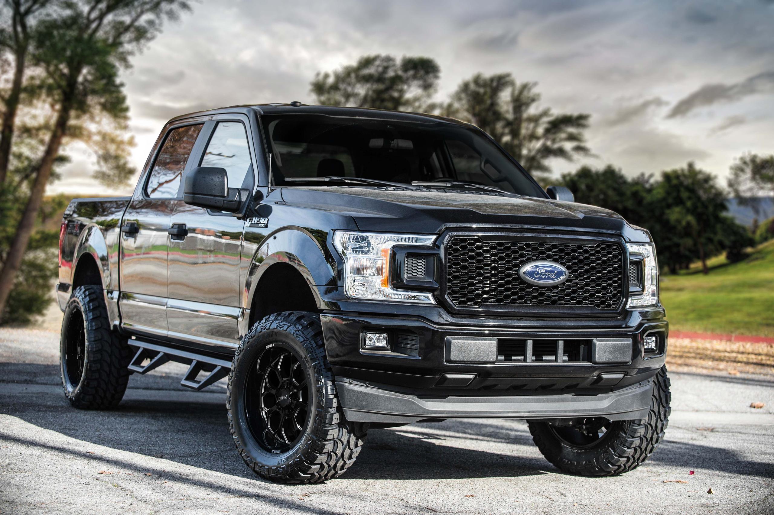 Built Off-Road BTO-1 Wheel - 20x9, 8x165, Gloss Black Milled - 2098165-0BT01BM