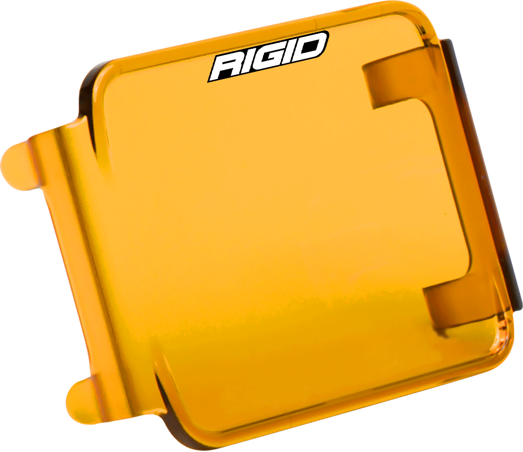 RIGID Industries Rigid Light Cover For D-Series Led Lights, Amber, Single - 201933