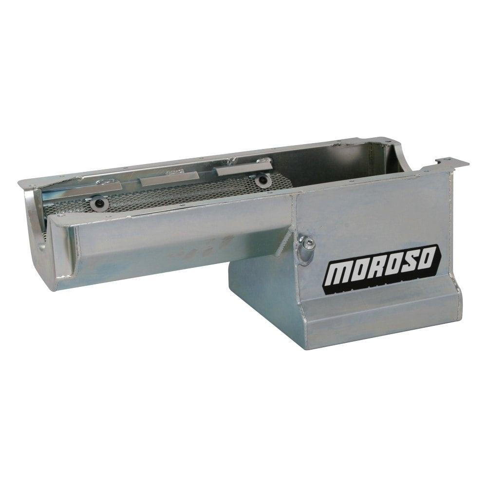 Moroso Oil Pan, Dart, Rocket Small Block, 8.25 In. Deep T-Sump - 20193