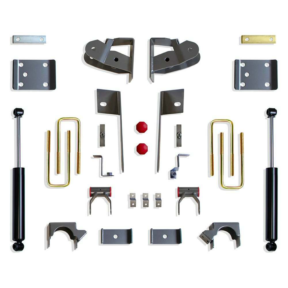 MaxTrac Rear Flip Kit With Hangers, (2) Maxtrac Shocks - 201940