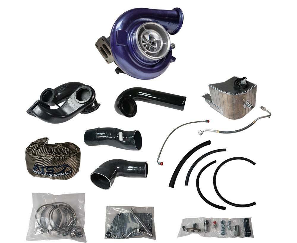 ATS Diesel Aurora Plus 6000 Vortex Compound Turbo System Fits 2013-2018 6.7L Cummins - 202-962-2392