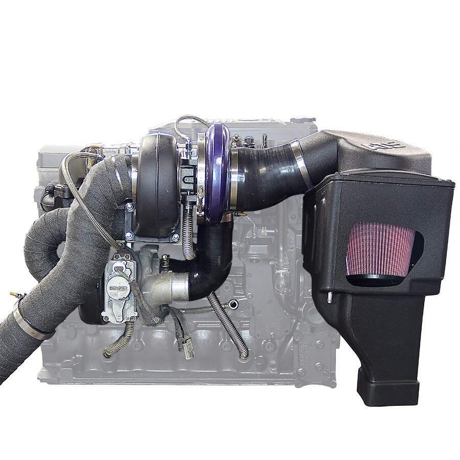 ATS Diesel Aurora Plus 7500 Compound Turbo System Fits 2007.5-2009 6.7L Cummins - 202-972-2326