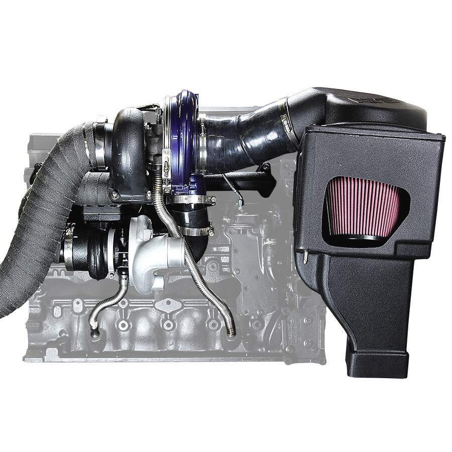 ATS Diesel Aurora Plus 5000 Compound Turbo System Fits 2003-2007 5.9L Cummins - 202-A52-2272