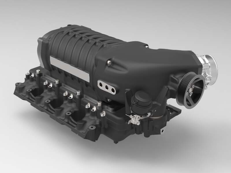 Whipple Superchargers WK-1815-30 Front Feed Gen 6 3.0L Intercooled Supercharger Hot Rod Kit (GM LSX)