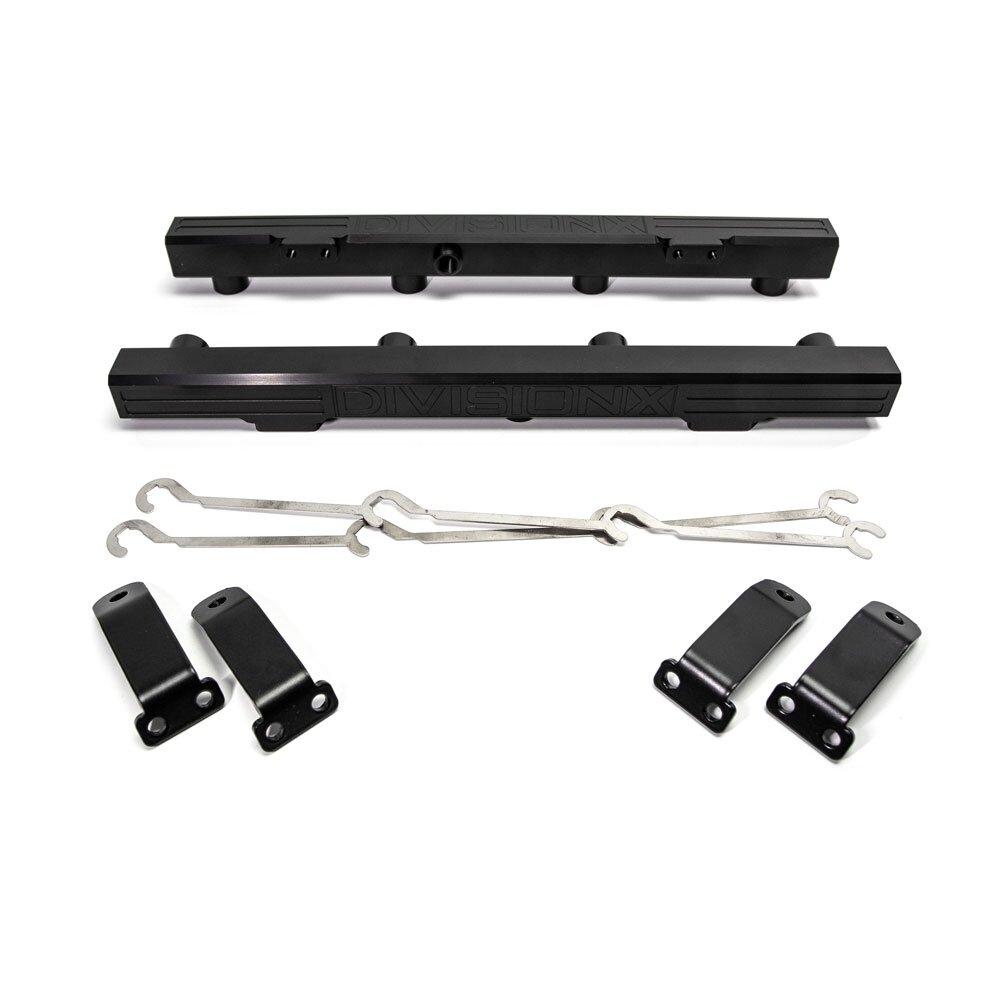 DivisionX DX-5200 Billet High Flow Fuel Rails (2020-2022 5.2L Shelby GT500)