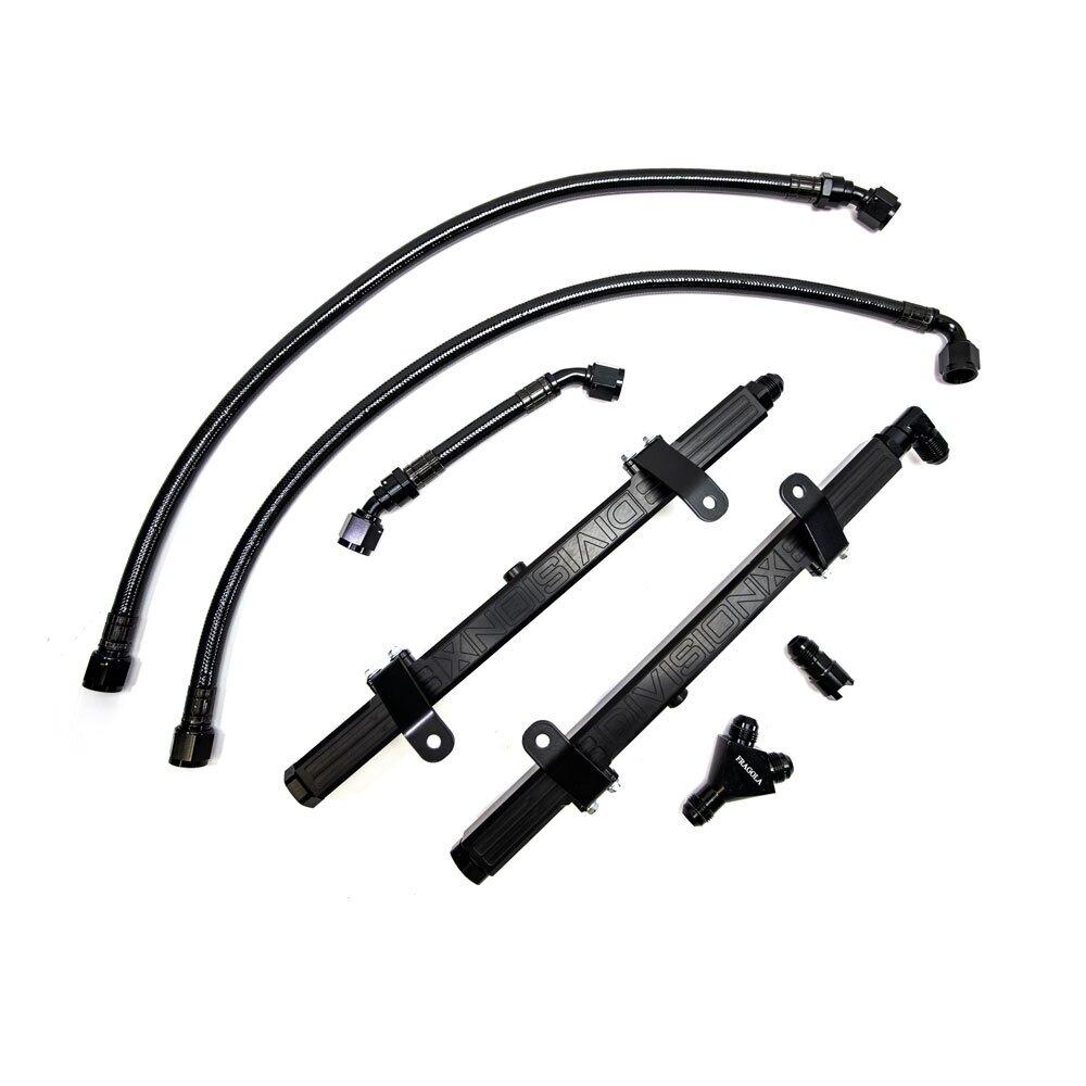 DivisionX DX-5200-KIT Billet High Flow Fuel Rail Kit (2020-2022 5.2L Shelby GT500)