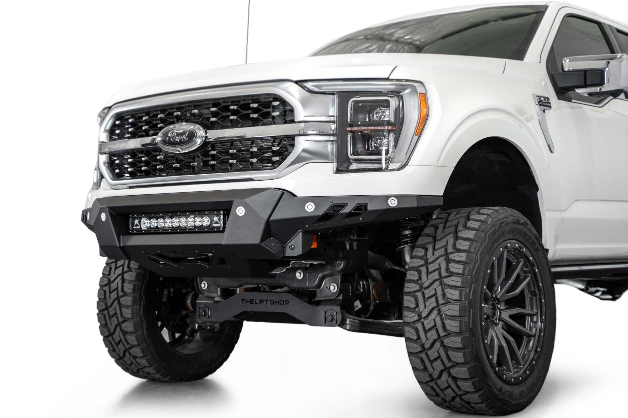 Addictive Desert Designs 2021-2023 Ford F-150 Black Label Front Bumper - F190300010103