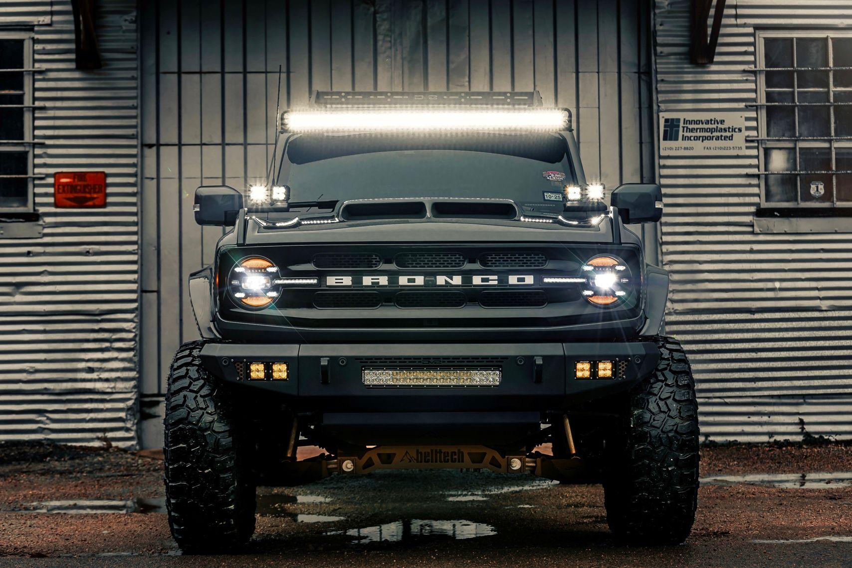 Cervinis Ram Air Hood (2021-2025 Bronco) - 1263